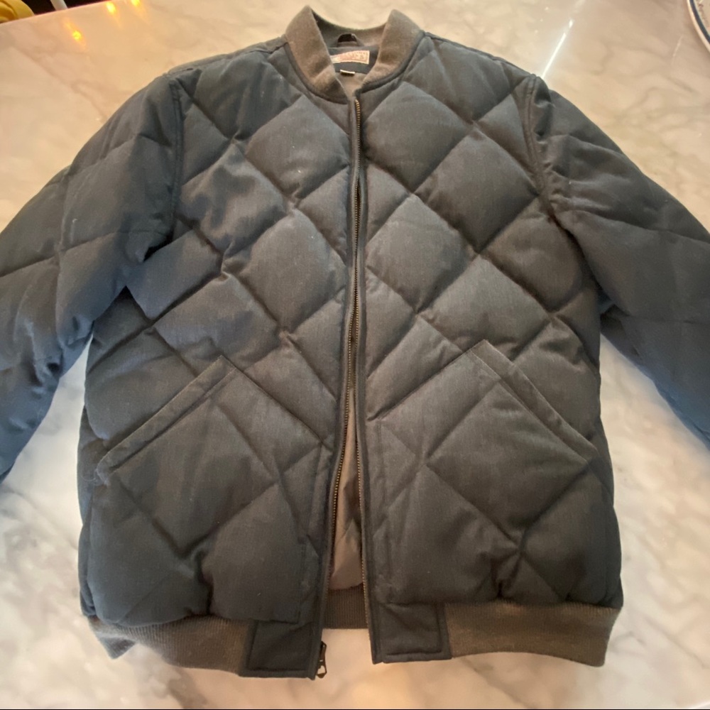 J. Crew Wallace & Barnes Down Bomber Jacket